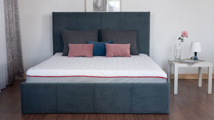 Кровать "Stef" Серая с подъёмным механизмом (сп.м. 1800 x 2000) цена и информация | Кровати | kaup24.ee