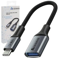 Адаптер USB-C-USB 3.0is Izoxis цена и информация | Адаптеры и USB-hub | kaup24.ee