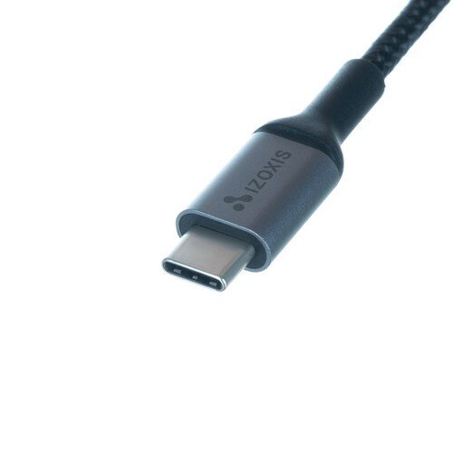 Kaabel USB - C - USB - C Izoxis, 2 m hind ja info | Kaablid ja juhtmed | kaup24.ee