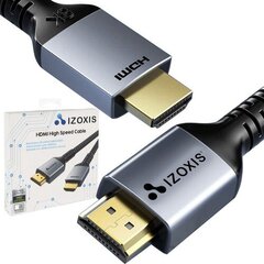 Kaabel HDMI - HDMI Izoxis, 2 m цена и информация | Кабели и провода | kaup24.ee