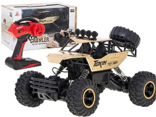 Auto RC Rock Crawler 1:12 4WD Metal Kuld цена и информация | Игрушки для мальчиков | kaup24.ee