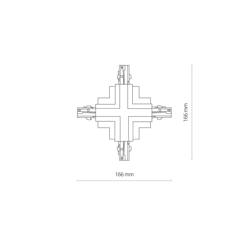 Siini X ühendus Nowodvorski CTLS 8680 hind ja info | Siinivalgustid ja siinid | kaup24.ee