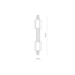 Разъем для светильника CTLS Flex BL 8677 Nowodvorski Lighting 5903139867795 цена и информация | Монтируемые светильники, светодиодные панели | kaup24.ee