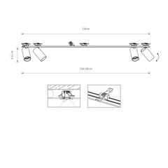 Laevalgusti Nowodvorski Mono SURFACE 7686 hind ja info | Laelambid | kaup24.ee