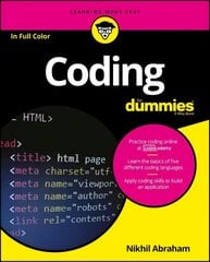 Coding For Dummies цена и информация | Книги по экономике | kaup24.ee