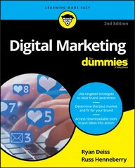 Digital Marketing For Dummies, 2nd Edition 2nd Edition hind ja info | Majandusalased raamatud | kaup24.ee