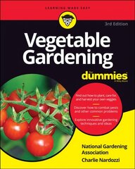 Vegetable Gardening For Dummies 3rd Edition hind ja info | Aiandusraamatud | kaup24.ee