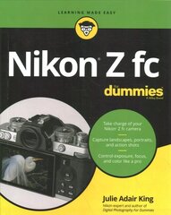 Nikon Z fc For Dummies цена и информация | Книги по фотографии | kaup24.ee