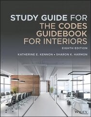 Study Guide for The Codes Guidebook for Interiors, Eighth Edition 8th Edition hind ja info | Arhitektuuriraamatud | kaup24.ee