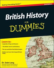 British History For Dummies 3rd Edition hind ja info | Ajalooraamatud | kaup24.ee