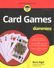 Card Games For Dummies, 3rd Edition 3rd Edition цена и информация | Книги о питании и здоровом образе жизни | kaup24.ee