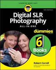 Digital SLR Photography All-in-One For Dummies 4th Edition hind ja info | Ühiskonnateemalised raamatud | kaup24.ee