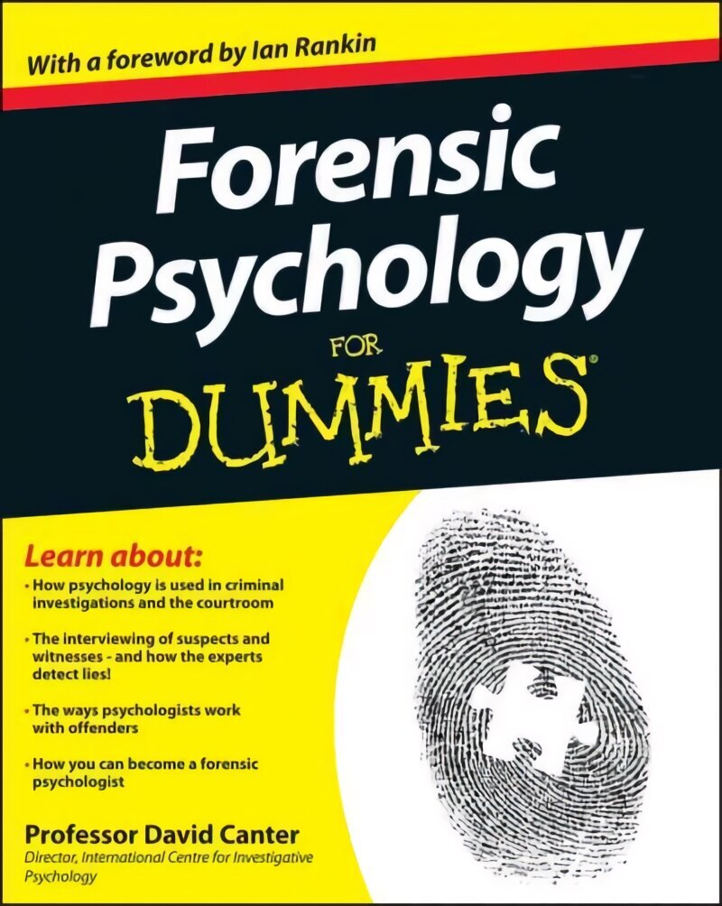Forensic Psychology For Dummies hind ja info | Ühiskonnateemalised raamatud | kaup24.ee