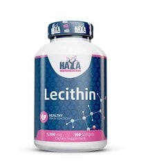 Пищевая добавка Haya Labs Lecithin 100 капсул цена и информация | Haya Labs Защитные, дезинфицирующие средства, медицинские товары | kaup24.ee