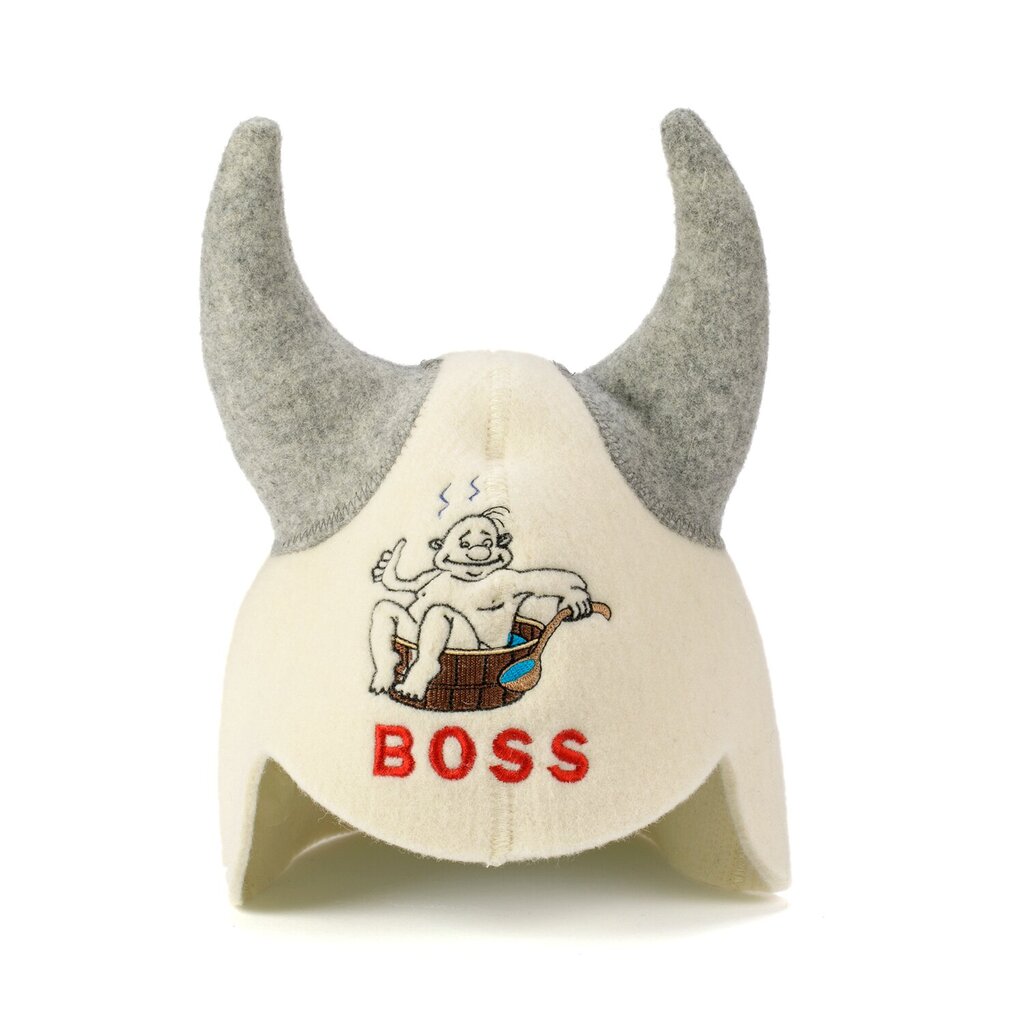 Saunamüts "Boss" 100% villane hind ja info | Sauna aksessuaarid | kaup24.ee