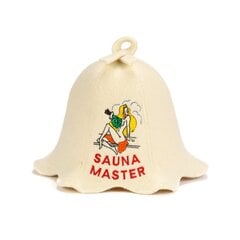 Шапка для сауны "Sauna Master" 100% шерсть цена и информация | Аксессуары для сауны и бани | kaup24.ee