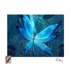 Loominguline komplekt teemantmosaiik Butterfly 40x50cm цена и информация | Алмазная мозаика | kaup24.ee