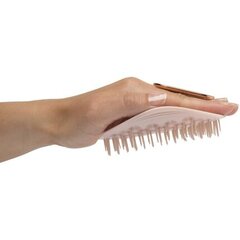 Щетка для выравнивания волос Healthy Hair Brush Manta Гибкий Розовый цена и информация | Расчески, щетки для волос, ножницы | kaup24.ee
