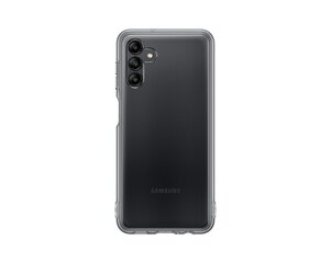 Samsung Soft Clear Cover Galaxy A04s must EF-QA047TBE цена и информация | Чехлы для телефонов | kaup24.ee