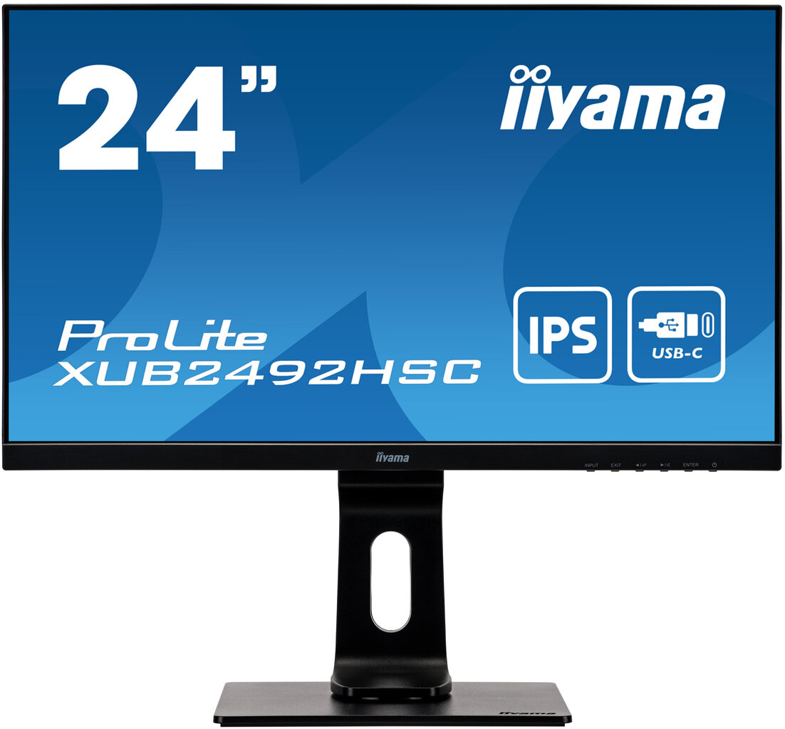iiyama ProLite XUB2492HSC-B1 23.8" Full HD LCD Must hind ja info | Monitorid | kaup24.ee