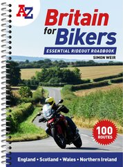 -Z Britain for Bikers: 100 Scenic Routes Around the Uk цена и информация | Путеводители, путешествия | kaup24.ee