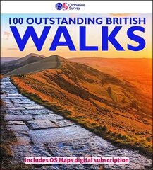 100 Outstanding British walks 2018 hind ja info | Tervislik eluviis ja toitumine | kaup24.ee