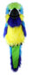 Marionettnukk Blue&Gold Macaw, The Puppet Company, PC003105 Large Bird hind ja info | Pehmed mänguasjad | kaup24.ee