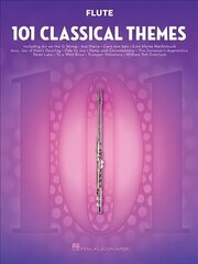 101 Classical Themes for Flute hind ja info | Kunstiraamatud | kaup24.ee