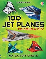 100 Jet Planes to Fold and Fly цена и информация | Книги для малышей | kaup24.ee