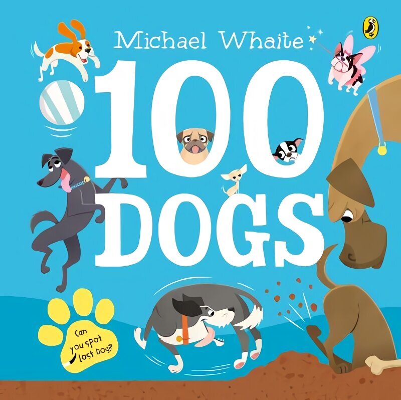 100 Dogs цена и информация | Väikelaste raamatud | kaup24.ee