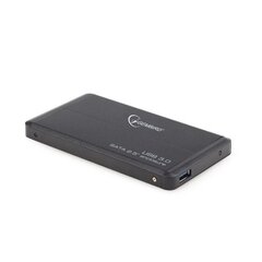 Корпус для внешнего жесткого диска Gembird 2.5 дюйма USB 3.0, черный цена и информация | Адаптер Aten Video Splitter 2 port 450MHz | kaup24.ee
