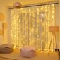 Garland, LED valguskardin puldiga, USB toide 3x2M, 300 LED hind ja info | Jõulutuled | kaup24.ee