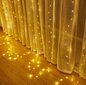 Garland, LED valguskardin puldiga, USB toide 3x2M, 300 LED цена и информация | Jõulutuled | kaup24.ee