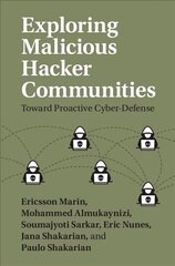 Exploring Malicious Hacker Communities: Toward Proactive Cyber-Defense цена и информация | Книги по экономике | kaup24.ee