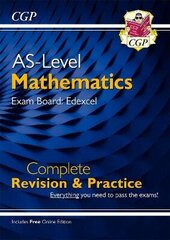 AS-Level Maths Edexcel Complete Revision & Practice (with Online Edition) hind ja info | Majandusalased raamatud | kaup24.ee