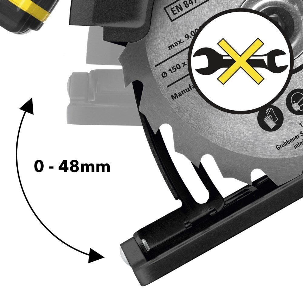 Akuga ketassaag Trotec PCSS 10-20 V hind ja info | Elektrilised saed, mootorsaed ja tarvikud | kaup24.ee