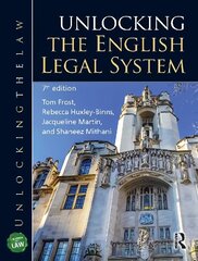 Unlocking the English Legal System 7th edition цена и информация | Книги по экономике | kaup24.ee