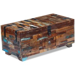 vidaXLi kohvilaud-kirst taastatud puidust 80 x 40 x 35 hind ja info | Diivanilauad | kaup24.ee