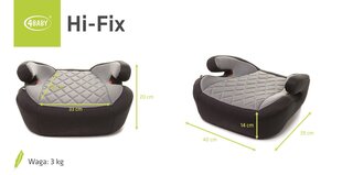 Turvaiste 4Baby Hi-fix 22-36 kg, Red цена и информация | Автокресла | kaup24.ee