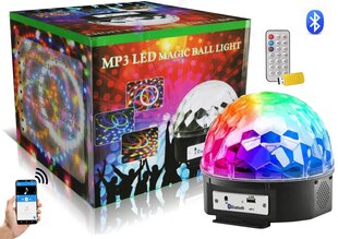 Projektor/muusika kõlar Magic disc, bluetooth usb kaugjuhtimispuldiga цена и информация | Детские светильники | kaup24.ee