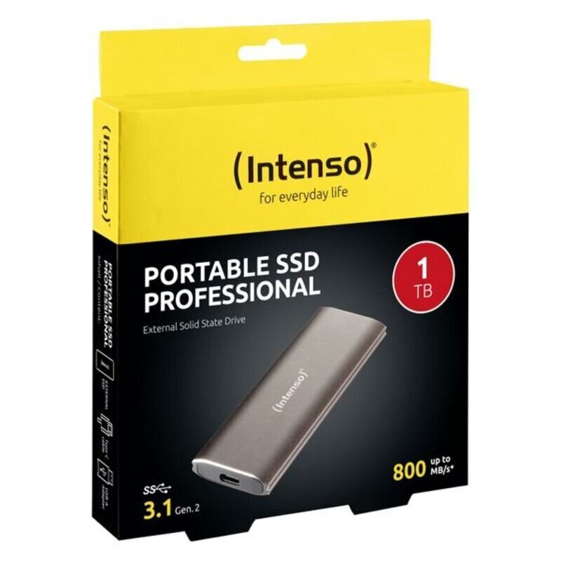 Väline kõvaketas Intenso 3825460 1 TB SSD цена и информация | Välised kõvakettad (SSD, HDD) | kaup24.ee