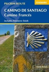 Camino de Santiago: Camino Frances: Guide and map book - includes Finisterre finish 2nd Revised edition цена и информация | Путеводители, путешествия | kaup24.ee