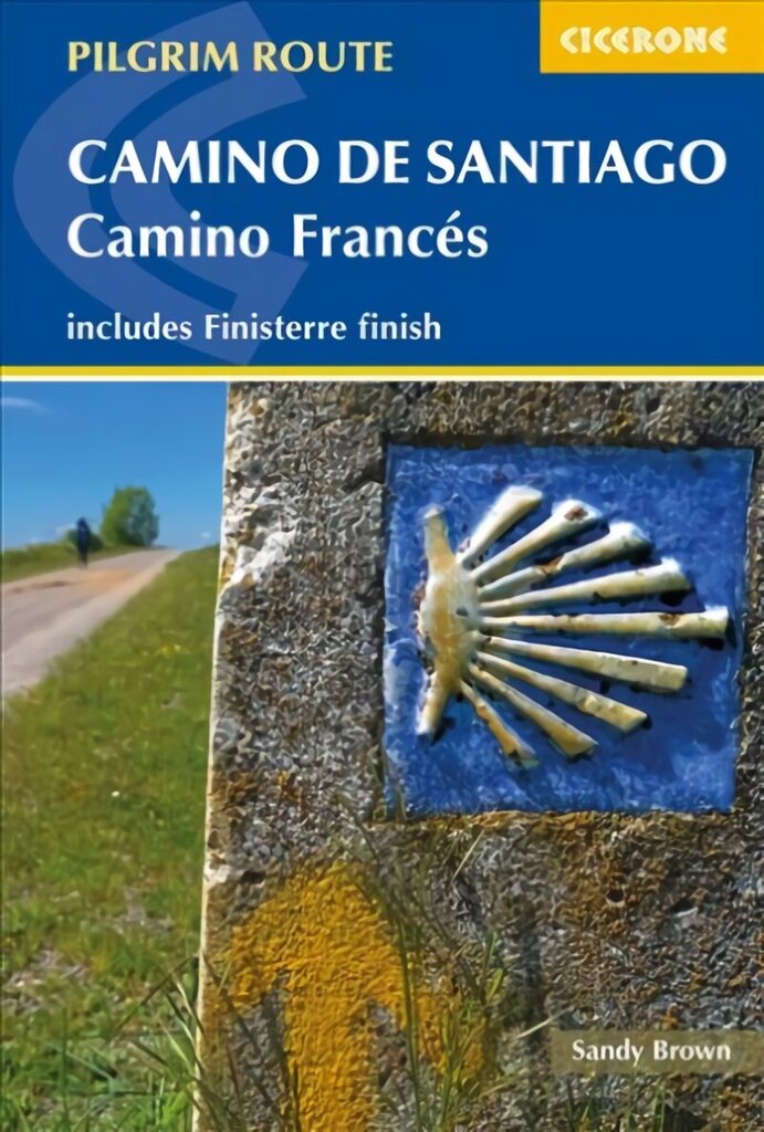 Camino de Santiago: Camino Frances: Guide and map book - includes Finisterre finish 2nd Revised edition hind ja info | Reisiraamatud, reisijuhid | kaup24.ee