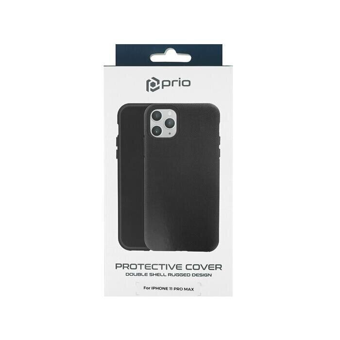prio kaitsekate iPhone 11 Pro Max (6,5-tolline) must hind ja info | Telefoni kaaned, ümbrised | kaup24.ee