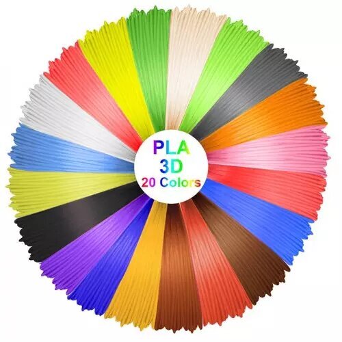 3D pliiatsi plastik/filament, PLA 100 m цена и информация | Nutiseadmed ja aksessuaarid | kaup24.ee