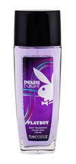 Spreideodorant Playboy Endless Night naistele 75 ml hind ja info | Playboy Kosmeetika, parfüümid | kaup24.ee