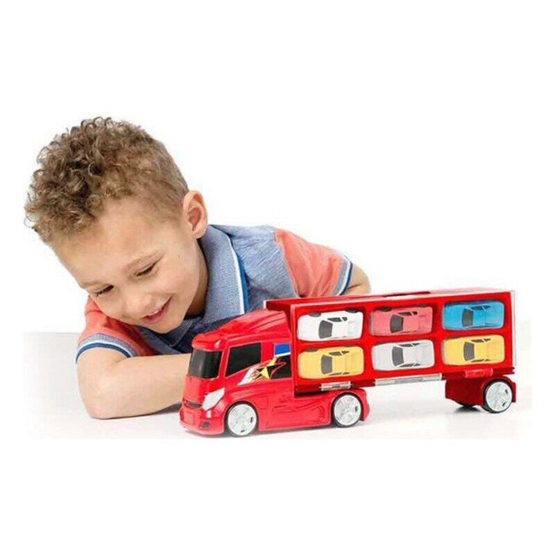 Veoauto ja sõiduautod CYP 1416803 (12 tk) hind ja info | Poiste mänguasjad | kaup24.ee