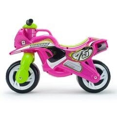 Мотоцикл-каталка Injusa Tundra Tornado Pink цена и информация | Детский трехколесный велосипед - коляска с удобной ручкой управления для родителей Riff F95941 2в1, фиолетовый | kaup24.ee