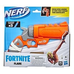 Пистолет с дротиками Hasbro Nerf Fortnite Flare (ES) цена и информация | Развивающий мелкую моторику - кинетический песок KeyCraft NV215 (80 г) детям от 3+ лет, бежевый | kaup24.ee