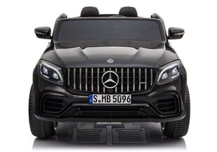 Elektriauto lastele Mercedes GLC 63S, mustaks lakitud, MP4 hind ja info | Laste elektriautod | kaup24.ee